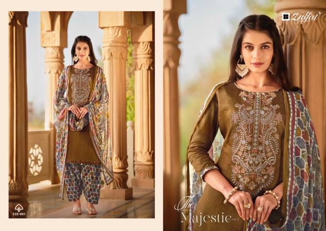 Ashnoor By Zulfat Designer Jam Cotton Dress Material Wholesale Clothing Suppliers In India
